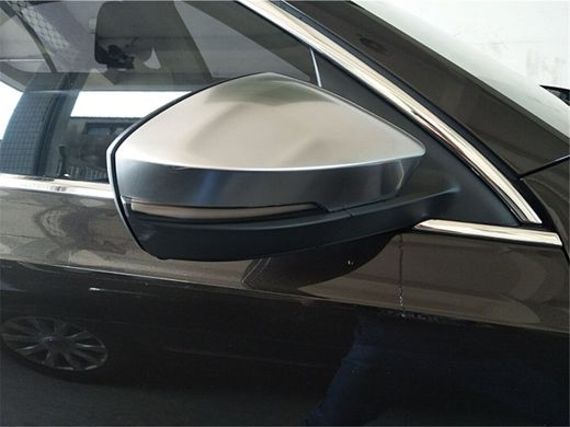 Накладки на зеркала Skoda Octavia A7 хром тюнинг фото