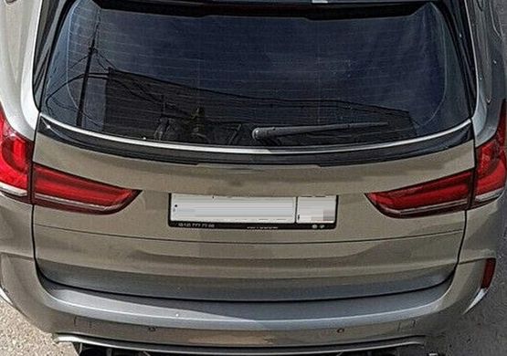Cпойлер під скло задніх дверей BMW X5 F15 чорний глянець тюнінг фото