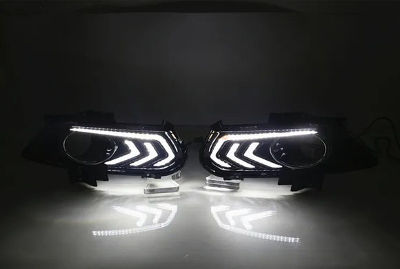 Дневные ходовые огни Ford Fusion Mondeo с функцией поворота (2013-...) тюнинг фото
