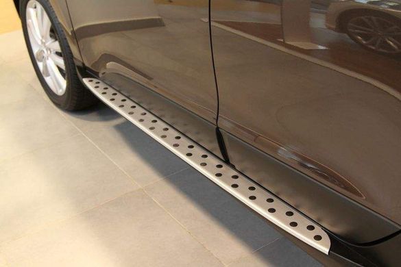 Пороги, подножки боковые Hyundai IX35 (10-15 г.в.) тюнинг фото