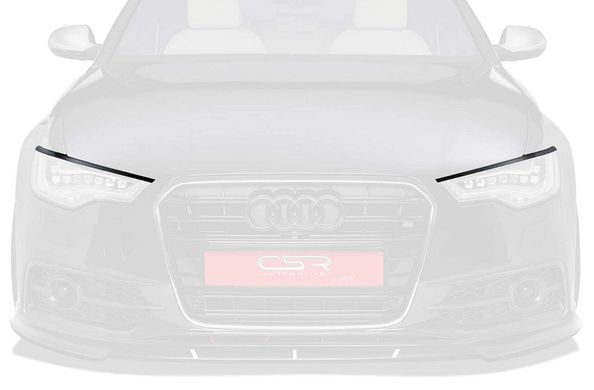 Накладки на фари, вії Audi A6 C7 (11-14 р.в.) тюнінг фото