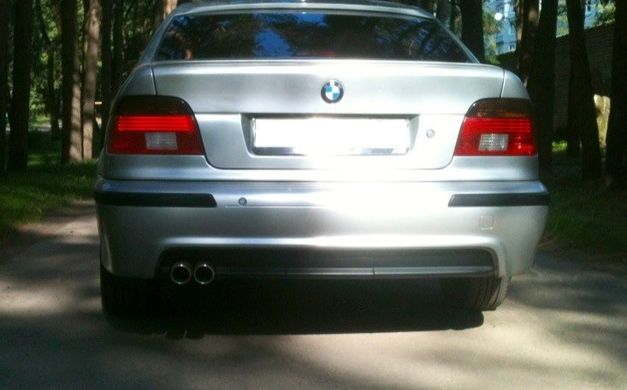 Дифузор (юбка) задній для BMW E39 M5 під один вихлоп тюнінг фото