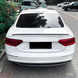 Спойлер багажника Audi A5 Coupe стиль S5 чорний глянець (07-15 р.в.) тюнінг фото