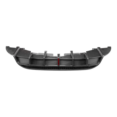 Накладка заднего бампера Volkswagen ID.3 черный глянец (19-23 г.в.) тюнинг фото