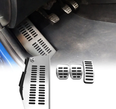 Накладки на педали Audi Seat Skoda Volkswagen (механика 4 штуки) тюнинг фото