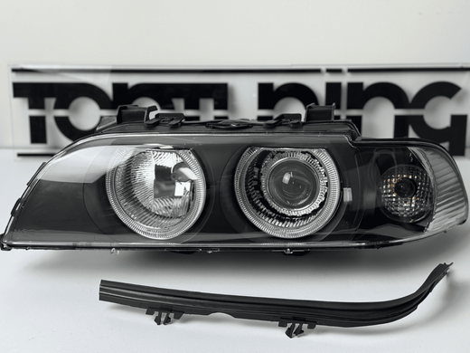 Оптика передняя BMW E39, фары БМВ е39 тюнинг фото