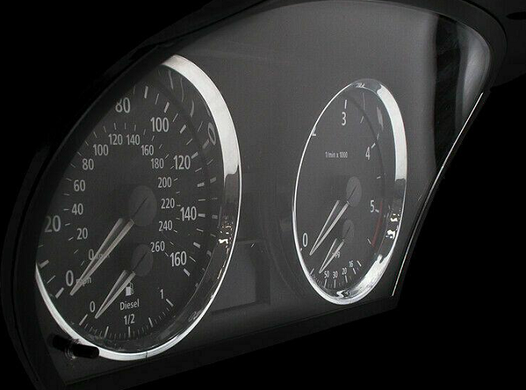 Кільця в щиток приладів BMW E90 E91 E92 E93 тюнінг фото