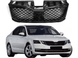 Решітка радіатора Skoda Octavia стиль VRS, чорний глянець (17-20 р.в.) тюнінг фото
