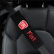 Накладки (чохли) для ременя безпеки FIAT тюнінг фото