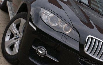 Реснички, накладки фар БМВ Х6 Е71 узкие тюнинг фото