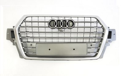 Решітка радіатора Audi Q7 SQ7 хром (2015-...) тюнінг фото