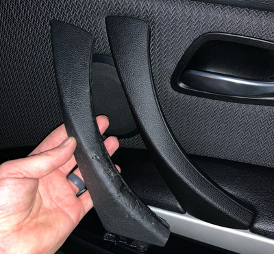 Внутрішня ручка правої пасажирскої двері BMW E90 / E91 тюнінг фото