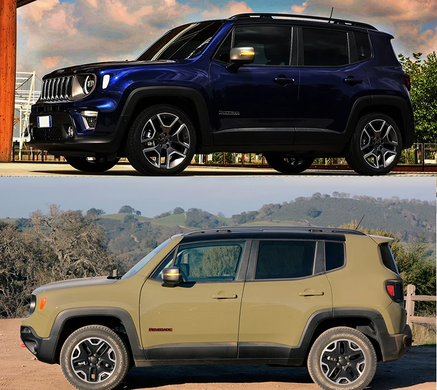 Світлодіодний покажчик повороту Jeep Renegade димчасті тюнінг фото