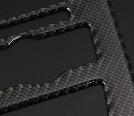 Накладка передней панели салона BMW X5 F15 / X6 F16, карбон тюнинг фото