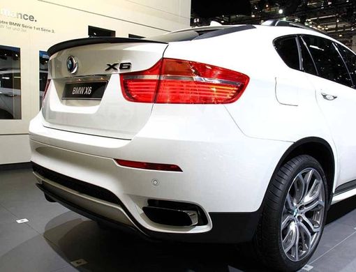 Спойлер BMW X6 E71 перформанс стиль (ABS-пластик) тюнинг фото