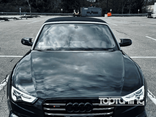 Накладки на зеркала заднего вида Audi A3 8P рестайл тюнинг фото