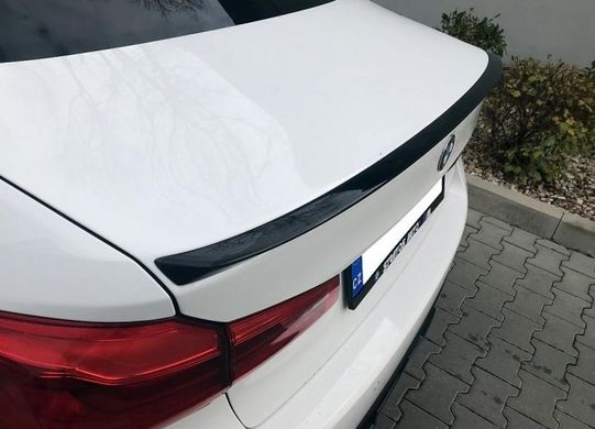 Спойлер багажника BMW G20 стиль М3 черный глянцевый тюнинг фото