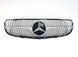 Решітка радіатора Mercedes X253/C253 стиль Diamond Silver (15-19 р.в.) тюнінг фото