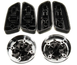 Хромированные накладки кнопок регулировки сиденья Audi A4 B8 A6 C6 C7 A5 A7 Q3 Q5 тюнинг фото