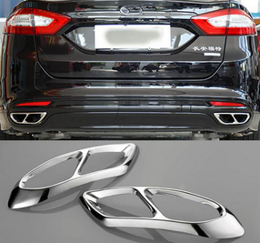 Накладки на глушник для Ford Fusion / Mondeo тюнінг фото