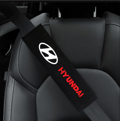 Накладки (чохли) для ременя безпеки Hyundai тюнінг фото