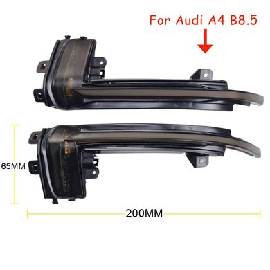 Динамічні повторювачі поворотів Audi Q3 / A8 / A6 C6 / A5 / A4 / A3 рестайл тюнінг фото