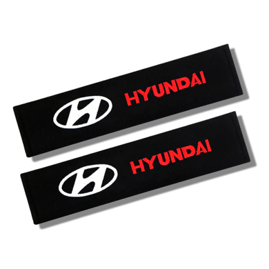 Накладки (чохли) для ременя безпеки Hyundai тюнінг фото