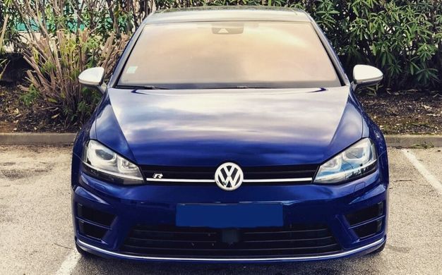 Накладки на зеркала VW Golf 7, хром тюнинг фото