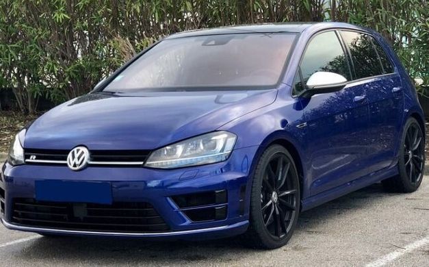 Накладки на зеркала VW Golf 7, хром тюнинг фото