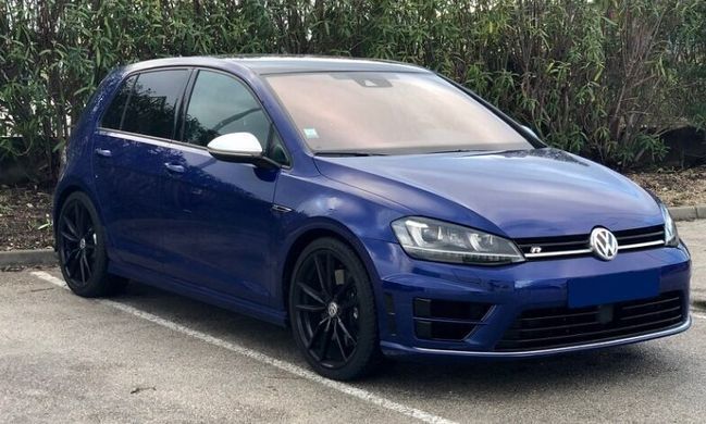 Накладки на зеркала VW Golf 7, хром тюнинг фото