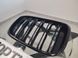 Решітка радіатора BMW X3 G01 / X4 G02 стиль М чорна глянсова  тюнінг фото