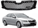 Решітка радіатора Skoda Octavia MK3 в стилі Crystal RS, чорний глянець (14-17 р.в.) тюнінг фото