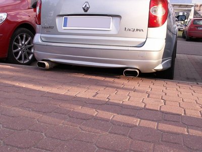 Накладка задняя Renault Laguna тюнинг фото