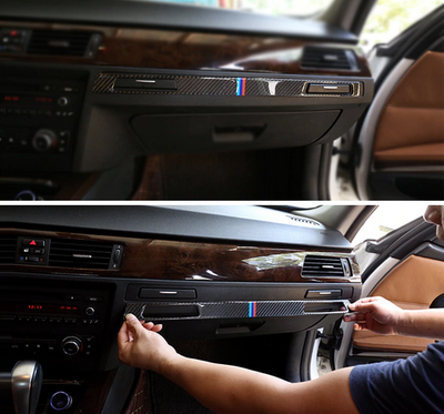 Накладка передней панели салона BMW E90 / E92 / E93 тюнинг фото