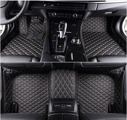 Килимки салону KIA Sorento 3 (2015-2020) замінник шкіри тюнінг фото