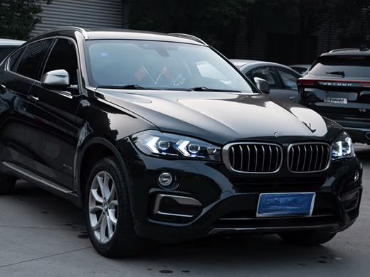 Оптика передня, фари BMW X5 F15 / X6 F16 LED з лінзою тюнінг фото