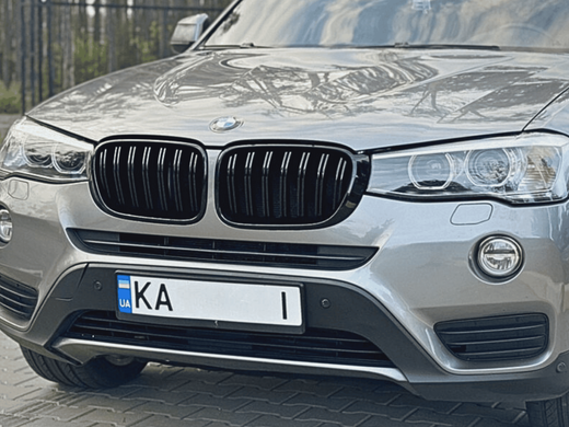 Решетка радиатора для BMW X3 F25 (14-17 г.в.) / BMW X4 F26 (14-17 г.в.) стиль М тюнинг фото