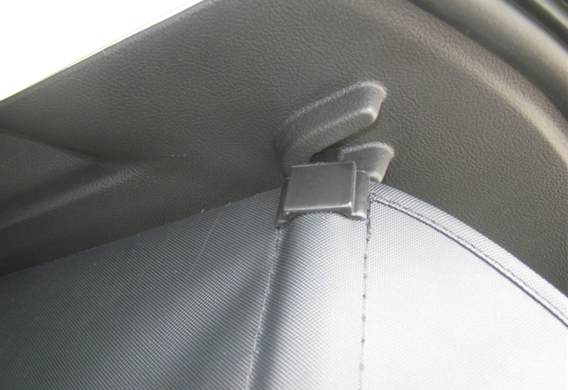 Задняя накладка (шторка, полка) багажника Ford Escape Kuga (13-19 г.в.) тюнинг фото