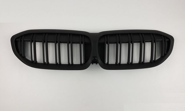 Решетка радиатора BMW G20 стиль M черная матовая (18-22 г.в.) тюнинг фото