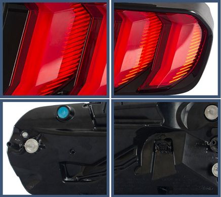Оптика задня, ліхтарі Ford Mustang (15-19 р.в.) тюнінг фото