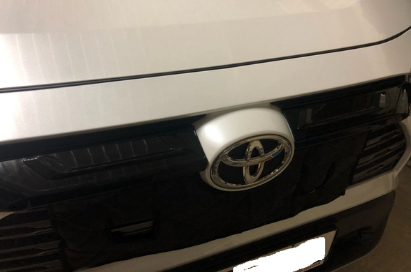 Накладки переднього бампера Toyota RAV4 XA50 (19-23 р.в.) тюнінг фото