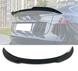 Спойлер Tesla Model 3 стиль М4 Large чорний глянсовий ABS-пластик (17-22 р.в.) тюнінг фото