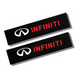 Накладки (чохли) для ременя безпеки Infinity тюнінг фото