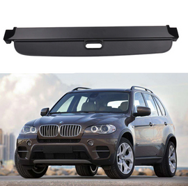 Задняя накладка (шторка, полка) багажника BMW X5 E70 тюнинг фото
