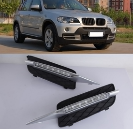 Дневные ходовые огни (DRL) BMW X5 E70 (07-10 г.в.) тюнинг фото