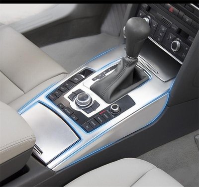 Комплект накладок передньої панелі салону Audi A6 C6 (2) тюнінг фото