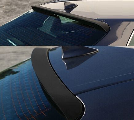 Спойлер заднего стекла Toyota Camry V70 черный глянцевый ABS-пластик тюнинг фото