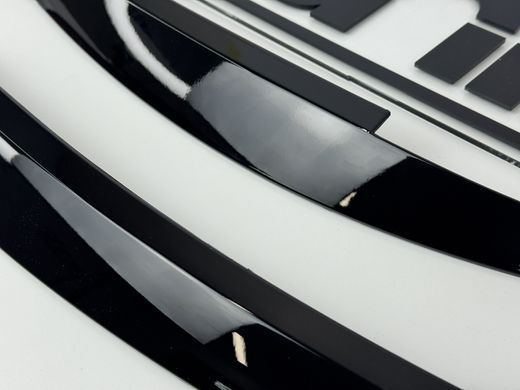 Накладки на фари, вії Volkswagen Scirocco III чорні глянсові (08-13 р.в.) тюнінг фото