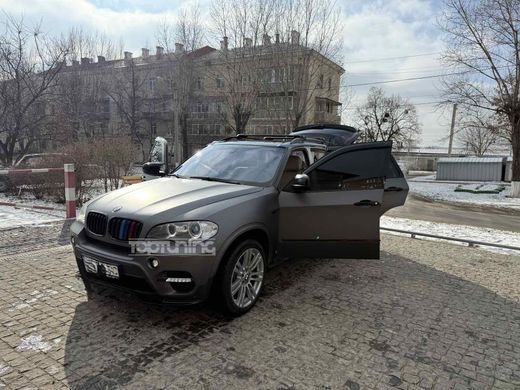 Решетка радиатора BMW X5 Е70, X6 E71 м стиль, триколор тюнинг фото