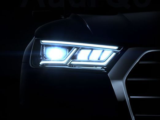 Оптика передня, фари на Audi Q5 Full LED (08-16 р.в.) тюнінг фото